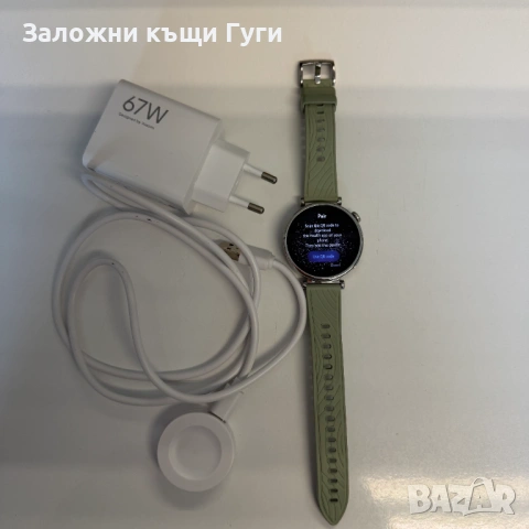 Смарт часовник Huawei - Watch GT 4, 41 mm, 1.32'', Green