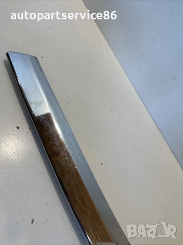 Лайсна за предна броня предна лява хром за Mercedes W140 S350Td (1994), снимка 2 - Части - 54179286