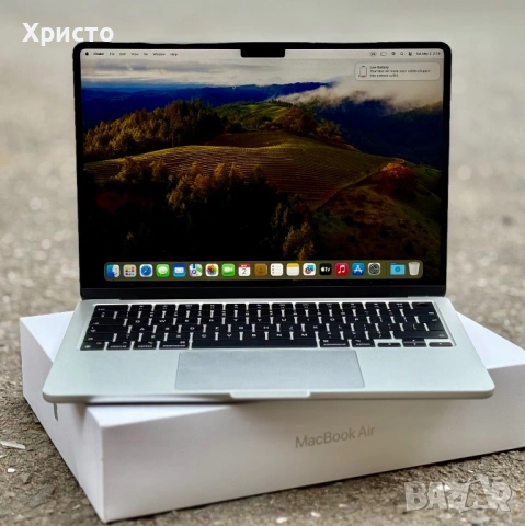 ГАРАНЦИОНЕН!!! Лаптоп Apple MacBook Air 13”, M3, 8GB RAM / 256GB SSD , снимка 6 - Лаптопи за работа - 54387691