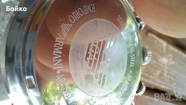 Emporio Armani нов механизъм Ronda, снимка 7 - Мъжки - 54494720