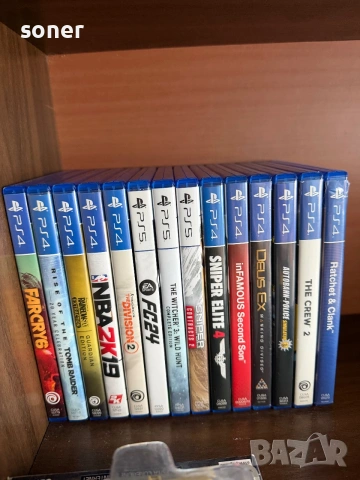 Продавам игри за ps4 и ps5 цени 10€ бройката само лично предаване за гр.Шумен