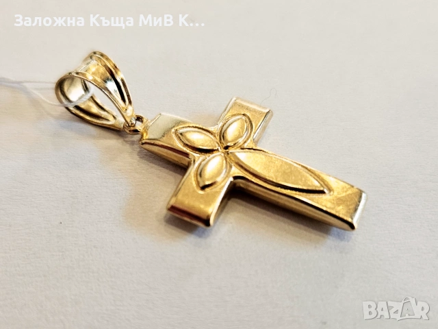 Златна висулка 1.64гр 02630-26, снимка 2 - Колиета, медальони, синджири - 55125425
