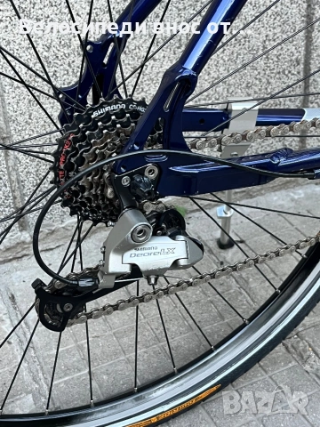 Алуминиев велосипед 28 цола 24 скорости преден амортисьор много запазено внос от Австрия , снимка 2 - Велосипеди - 54177715