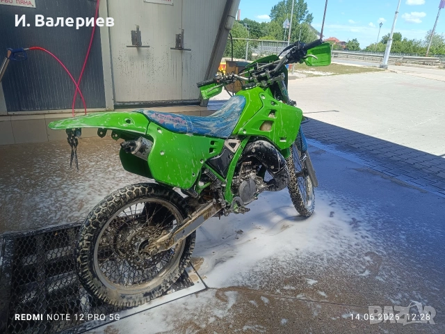 Продавам Kawasaki KDX 125А, 1990 г., снимка 4 - Мотоциклети и мототехника - 55097044