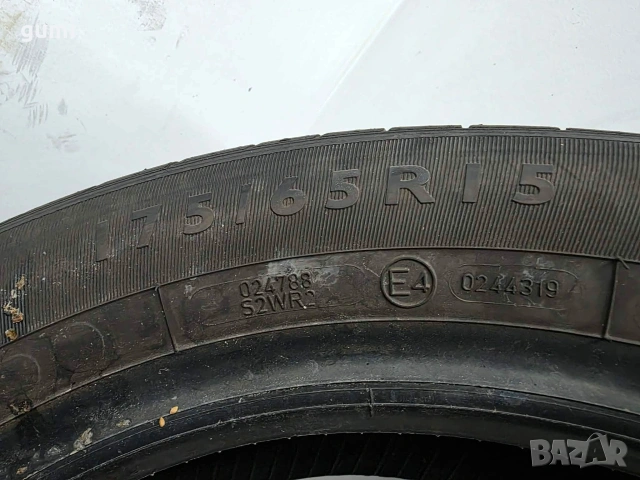 4бр летни гуми 175/65/15 DUNLOP L06045 , снимка 6 - Гуми и джанти - 54996171