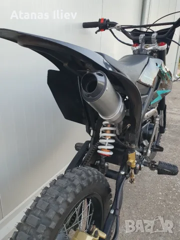  Кросов мотор 125 ендуро питбайк мото крос Аполо Pitbike Cross Enduro, снимка 6 - Мотоциклети и мототехника - 55348302
