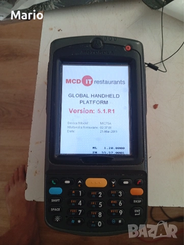 motorola symbol pocket pc, снимка 4 - Принтери, копири, скенери - 54990577