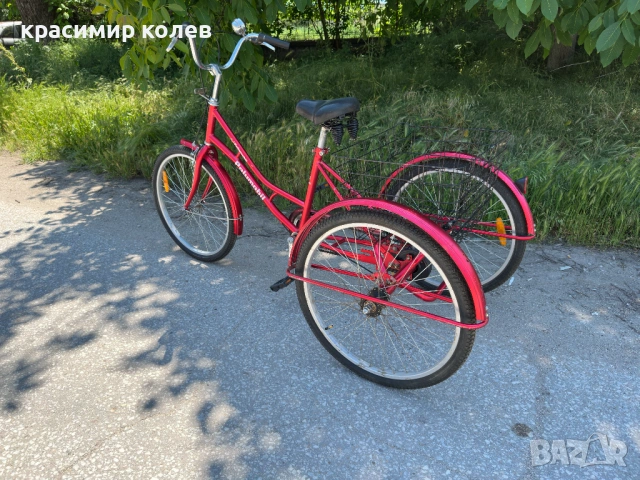 австрийски велосипед триколка /24 цола/, снимка 2 - Велосипеди - 54679707
