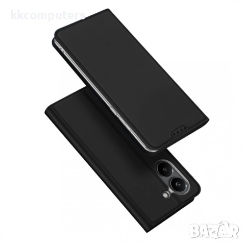 DUX DUCIS Skin Pro Кожен Калъф за Xiaomi Redmi Turbo 5 5G / Poco X8 Pro 5G - Слот за карта, Стойка, 