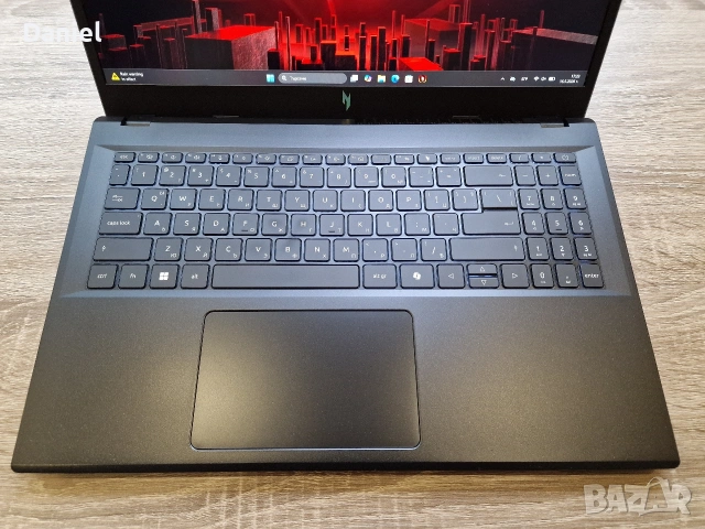 Acer Nitro V15/R7 7735HS/RTX 3050 6GB/16GB RAM/512GB SSD, снимка 3 - Лаптопи за игри - 54575327