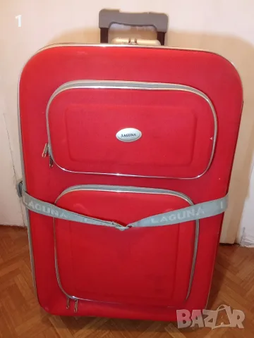 Голям куфар за багаж , снимка 2 - Куфари - 55694511