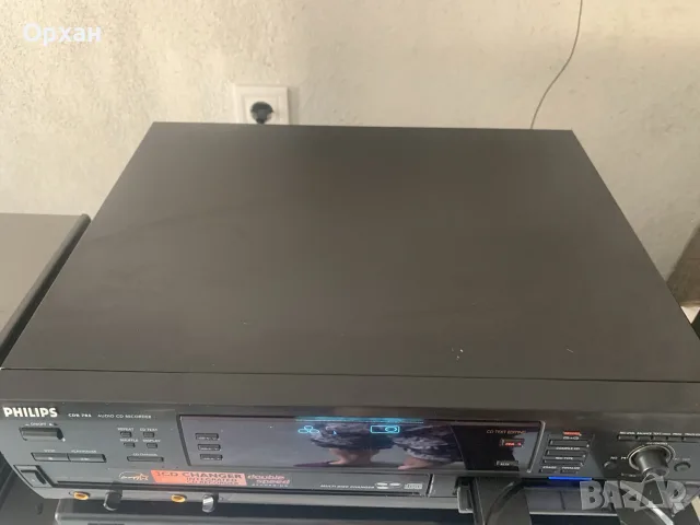 Philips CDR 785 – Аудио CD Рекордер и 3-CD Чейнджър (Качествена Аудио Система), снимка 3 - Аудиосистеми - 55578069