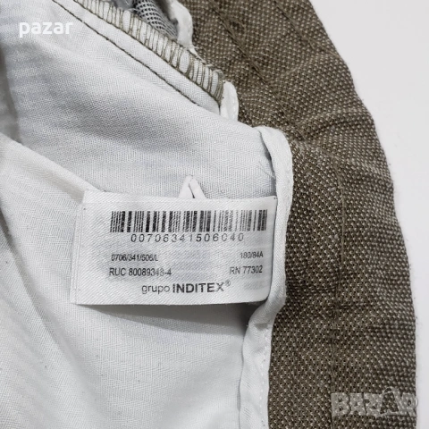 ZARA Мъжки Къси Панталони Бермуди Еластична Талия 4 Джоба L, снимка 6 - Къси панталони - 54582426