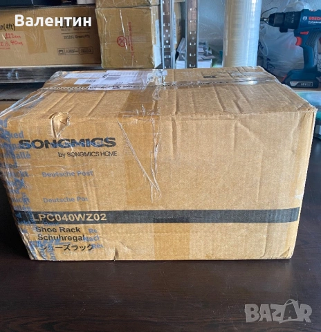 Органайзер за обувки SONGMICS, снимка 5 - Други стоки за дома - 54484747