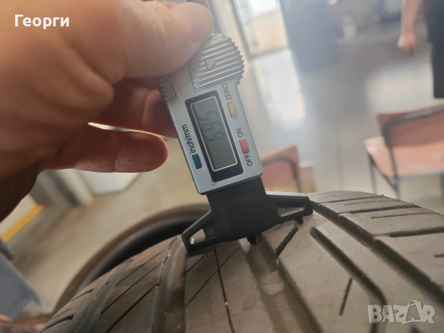 2бр.летни гуми 215/45/16 Bridgestone, снимка 2 - Гуми и джанти - 55129789
