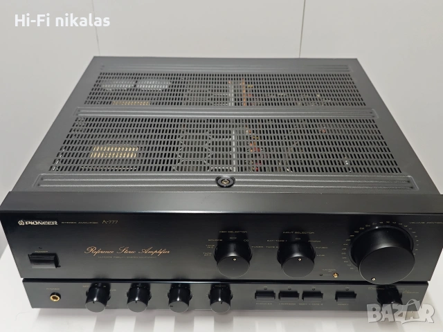стерео Hi-Fi усилвател PIONEER A-777, снимка 4 - Ресийвъри, усилватели, смесителни пултове - 54553100