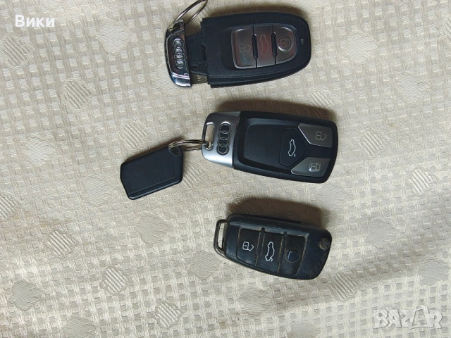 Ключове за Audi – смарт ключ, MLB и сгъваем ключ, снимка 10 - Части - 36725988