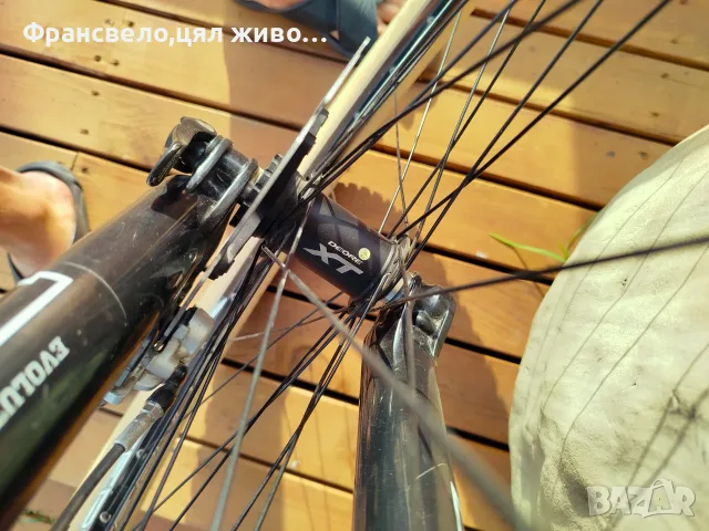 29 цола карбон велосипед колело 2 по 11 скорости електронни Shimano xtr със зарядно , снимка 4 - Велосипеди - 55418878