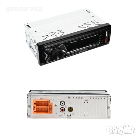 Авто MP3 Bluetooth плеър CarLive 1807BT, App control, 2 x USB, AUX, SD, BT, Дис. управление, снимка 10 - Аксесоари и консумативи - 54719043