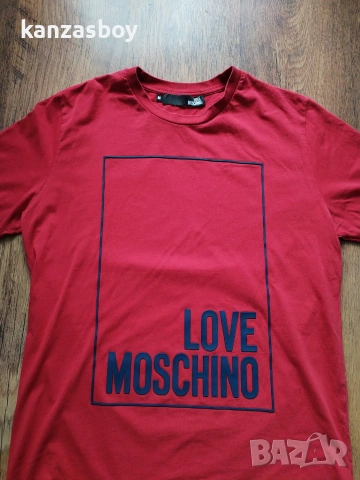 love moschino - страхотна мъжка тениска M, снимка 4 - Тениски - 55001165