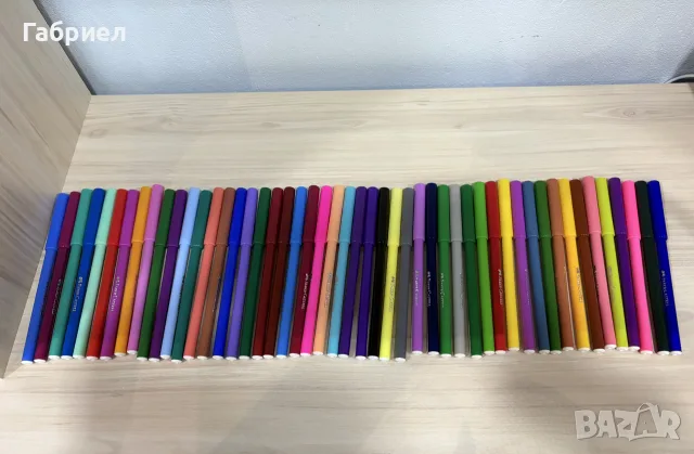 Флумастери за рисуване Faber-
Castell, 50 цвята