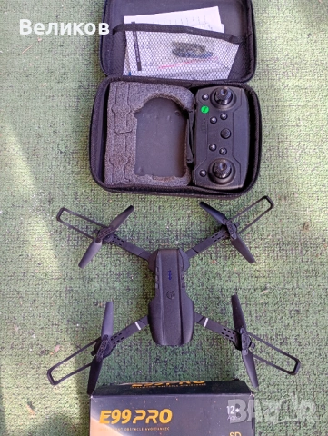 Нов дрон E99 Pro, снимка 3 - Дронове и аксесоари - 54218517