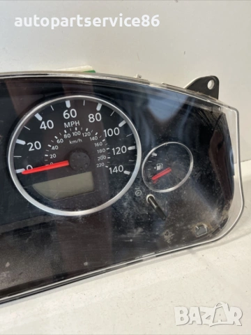 Километраж табло с уреди за Nissan Pathfinder 2.5 Dci (2009) VP5NFF-10849-WAB, снимка 3 - Части - 54329313