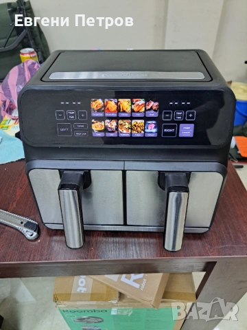 двоен фритюрник с горещ въздух ProfiCook PC-FR 1287 H