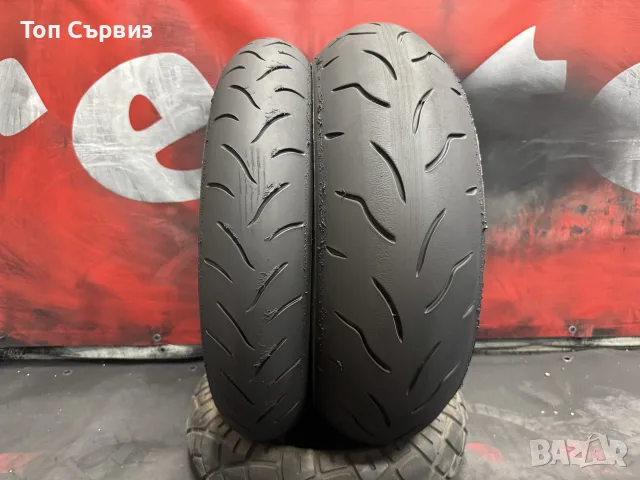 120 70 17 / 180 55 17, Мото гуми, Bridgestone BattlaxBT016, снимка 2 - Гуми и джанти - 55533540