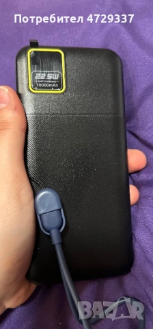 Нова Външна Батерия 10 000 mAh с LCD Дисплей – Тънка и Стилна, снимка 2 - Друга електроника - 54344499