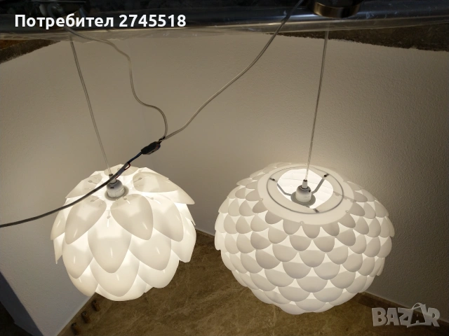1БР Полилей с кристали+2БР Полилей  PVC, снимка 7 - Полилеи - 55145764