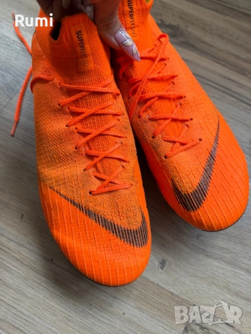 Оригинални бутонки Nike MERCURIAL SUPERFLY 6 ELITE FG ! 45 н, снимка 2 - Футбол - 54657707