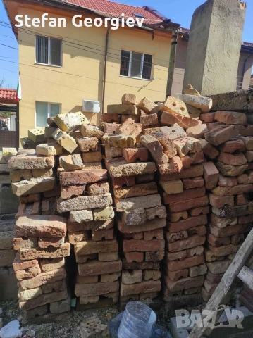 Тухли единички 3-4000 броя 0,20 EUR, снимка 2 - Строителни материали - 55168415