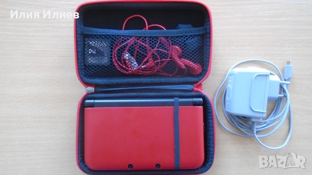 NINTENDO 3DS XL SPR-001 (EUR) Red&Black, снимка 2 - Nintendo конзоли - 55058915