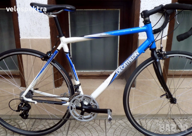 ДЕКАТЛОН Спорт ! Шосеен велосипед ! Шимано Сора 3х8 ! ТОП !, снимка 12 - Велосипеди - 54170797