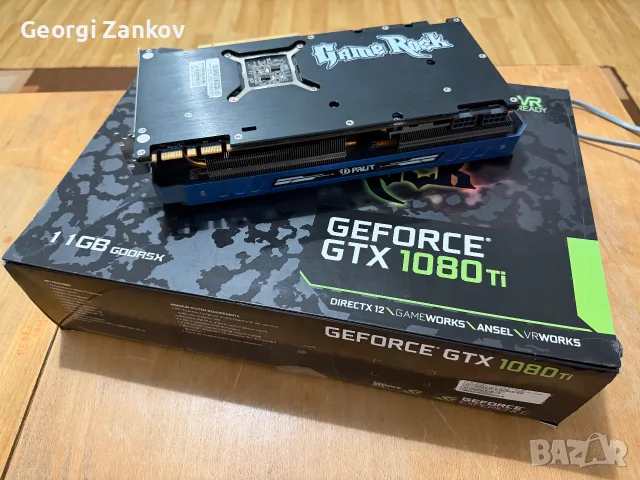 Nvidia GeForce GTX 1080Ti, снимка 3 - Видеокарти - 55655310