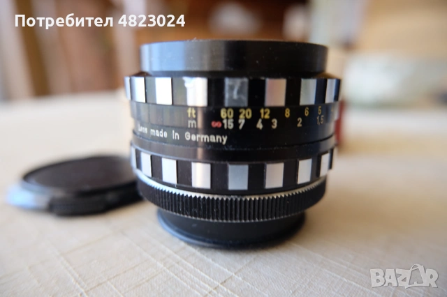 A Schacht Ulm Travenar R 35mm f3.5 Lens Zebra. M42 Mount, снимка 7 - Обективи и филтри - 54552895