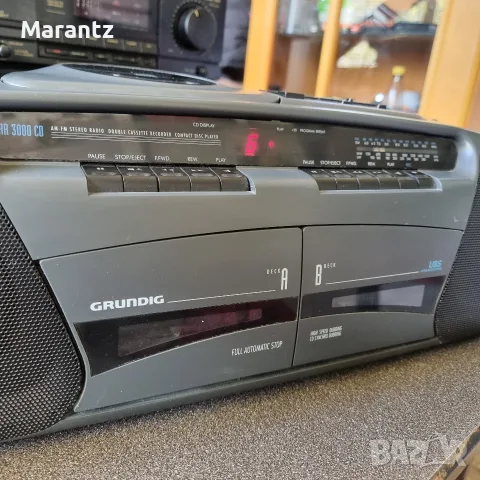 Grundig RR3000 CD, снимка 3 - Радиокасетофони, транзистори - 55663252