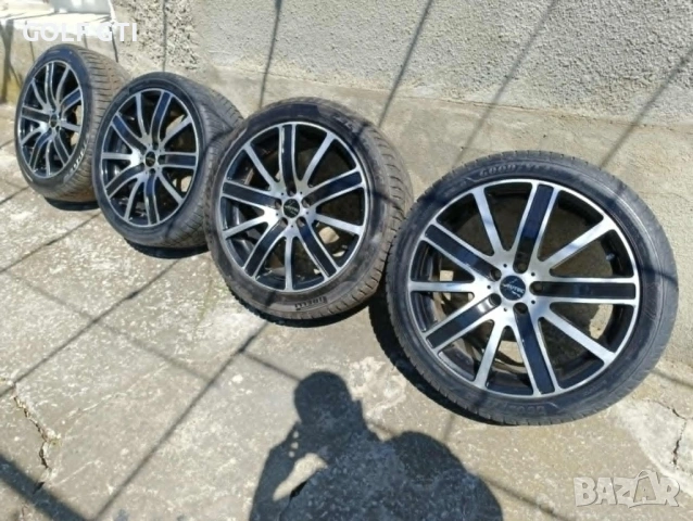 Джанти с гуми 18-ки 5х100 Alutec Germany