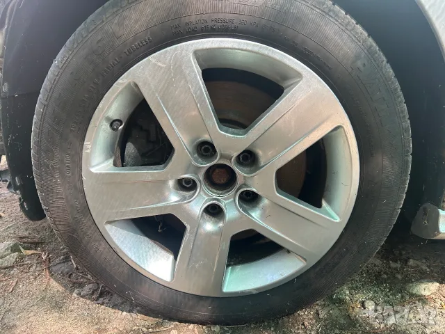 джанти 16 5x112 Audi VW Seat Skoda с летни гуми 205 55 16 8E0601025BC ET42 7J, снимка 3 - Гуми и джанти - 55497241