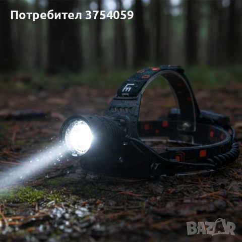Мощен челник BL-T80-P50 - ZOOM и лесно USB зареждане