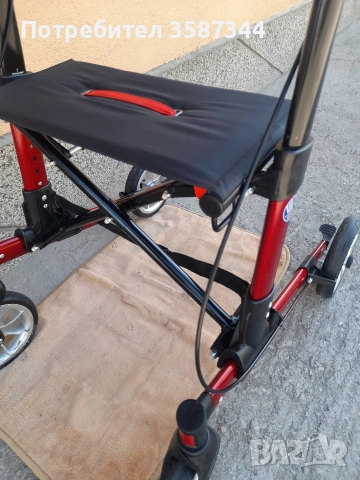 ролатор за възрастни Vermeiren QUADRI Light, снимка 5 - Ролатори - 54981489