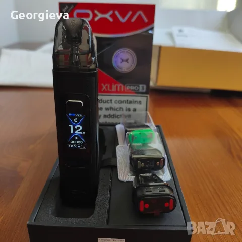 OXVA XLIM PRO 3 с 4 картриджа, пълен комплект под система. Нова !, снимка 5 - Вейп без пълнители - 55563048