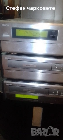 Аудио уредба от три части DENON, снимка 2 - Аудиосистеми - 54586882