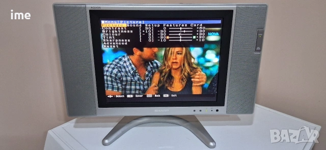 12V LCD Телевизор Sharp НОМЕР 79. Model LC-15B5E. 15 инча 38 см...., снимка 8 - Телевизори - 55158229