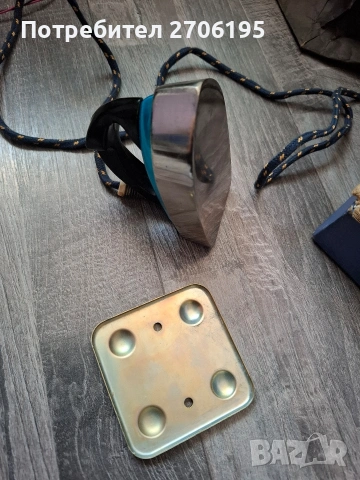 Стара ретро туристическа ютия СССР, снимка 6 - Антикварни и старинни предмети - 54360477