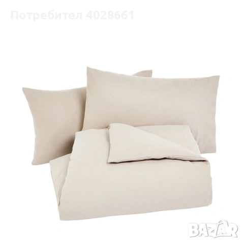 Спално бельо памук Taupe гигант, снимка 3 - Спално бельо - 54776570