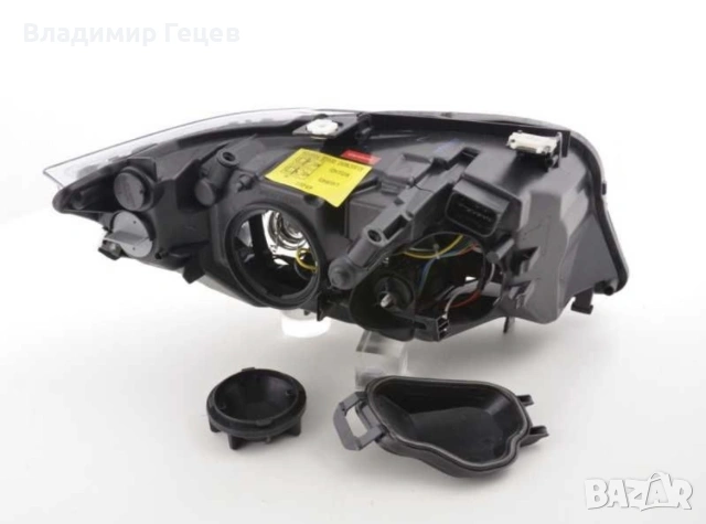 ТУНИНГ ФАРОВЕ с LED Angel Eyes за BMW E90 / E91 (05-08), снимка 5 - Части - 55041968