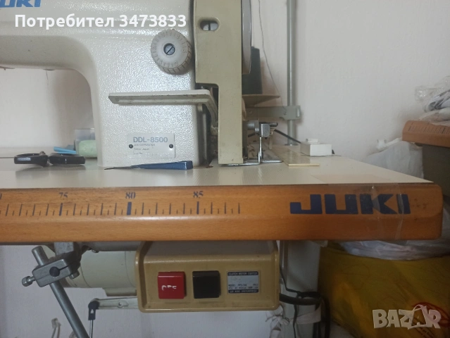 Професионална права шевна машина JUKI DDL-8500 (1-иглова, индустриална), снимка 2 - Шевни машини - 55072777