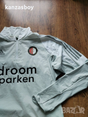 feyenoord x Adidas 2019-20 - мъжка футболна блуза Л, снимка 2 - Спортни дрехи, екипи - 54538221
